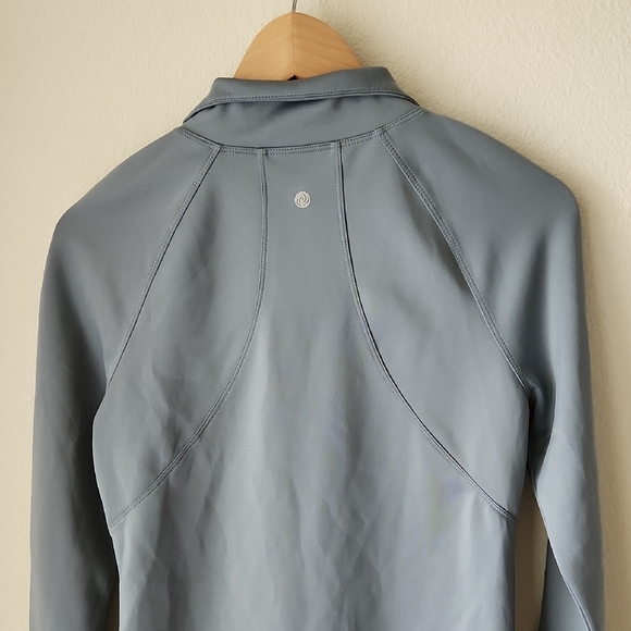 Apana Slate Gray Lightweight Jacket Sz S yoga Pilates outdoor tennis pickle ball - Picture 8 of 16